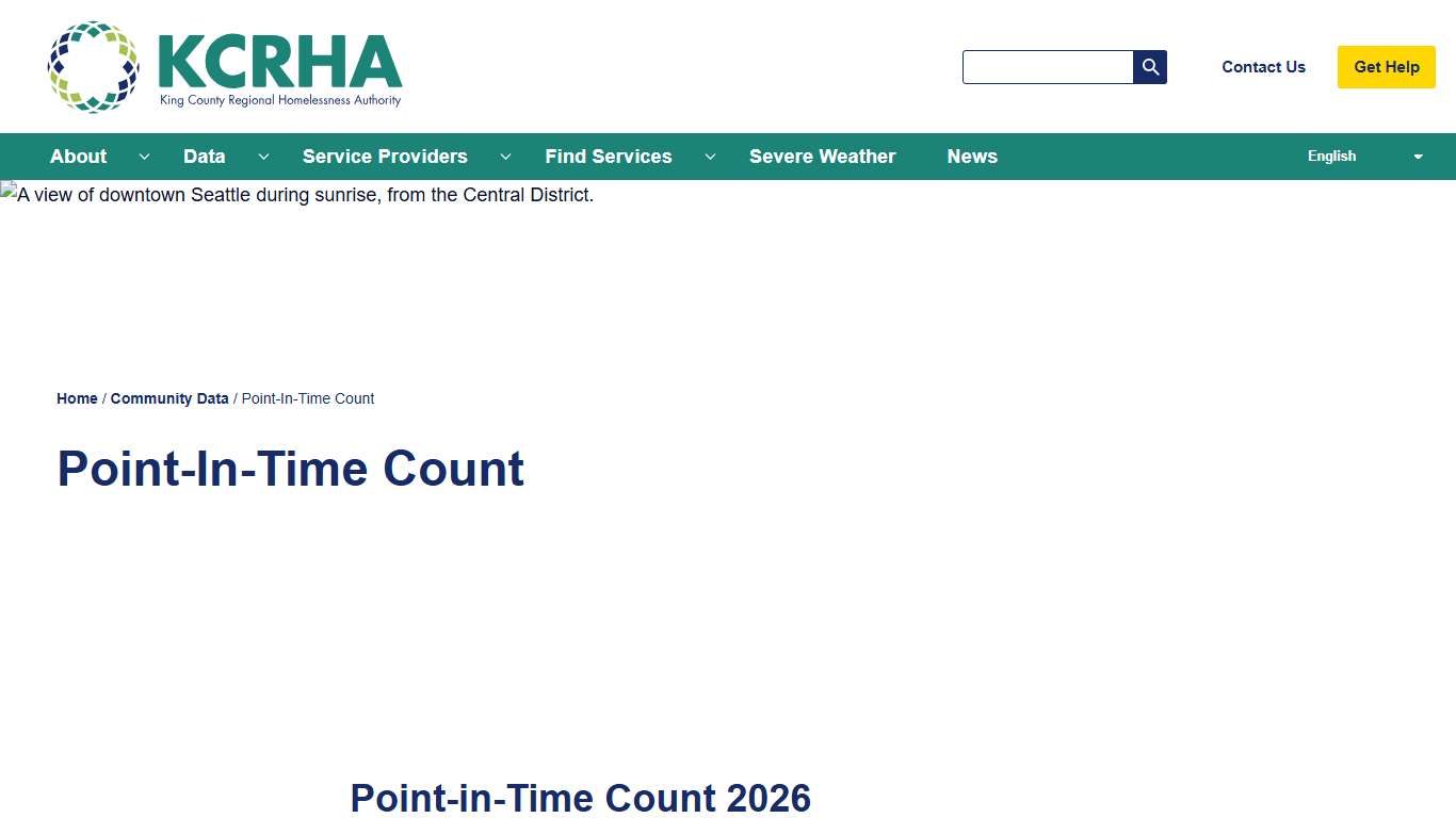 Point-In-Time Count - KCRHA